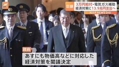 物価高対策として政府があす22日にも取りまとめ　経済対策の規模、国の一般会計からの支出13.9兆円程度とする方向で調整| TBS CROSS DIG with Bloomberg