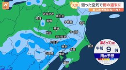 【6月10日 関東の天気】湿った空気で雨の週末に|TBS NEWS DIG