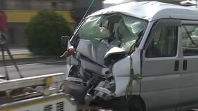 18歳男性5人が乗る軽ワンボックス車が標識の柱に衝突、男子大学生2人が意識不明の重体 岡山市南区|TBS NEWS DIG