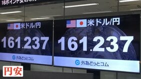 大きな節目？専門家「為替介入に踏み切る可能性ある」 2300円の“贅沢バーガー”が外国人には「安い」ワケ　40年で“円の実力”半分に|TBS NEWS DIG