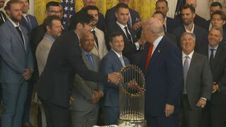 トランプ大統領 大谷選手のナ・リーグ優勝「史上最高の試合」「一人の選手が投打両方でこれほどの活躍を見せた」と称賛| TBS CROSS DIG with Bloomberg