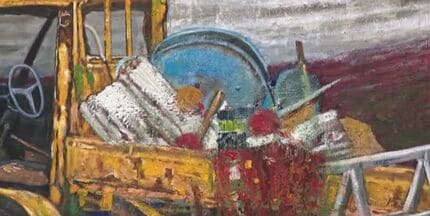 能登の被災地を思う絵も 「写実主義」の絵画展・一水会金沢展 | 石川県
