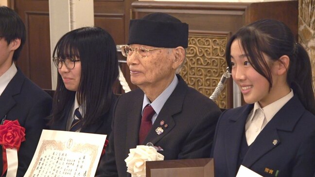 「自分がやってきたことが実った」　山梨県初のノーベル賞受賞者大村博士に続け　中学・高校生を対象にした大村智自然科学賞|TBS NEWS DIG