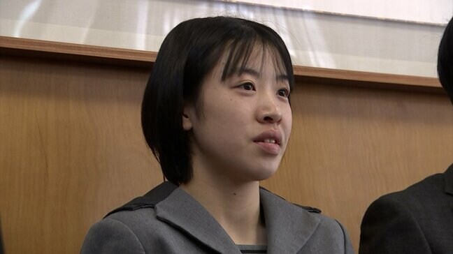 世界卓球選手権　団体戦の日本代表に選出　面手凜選手（山陽学園高校）が 岡山市長を表敬「得るものはたくさん得て、のびのびとやりたい」|TBS NEWS DIG