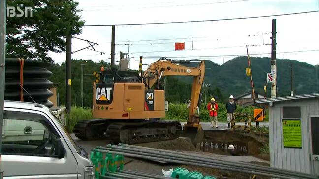 柏崎では路肩が陥没 新潟県内は少ない雨でも土砂災害の危険度が高まる恐れ|TBS NEWS DIG
