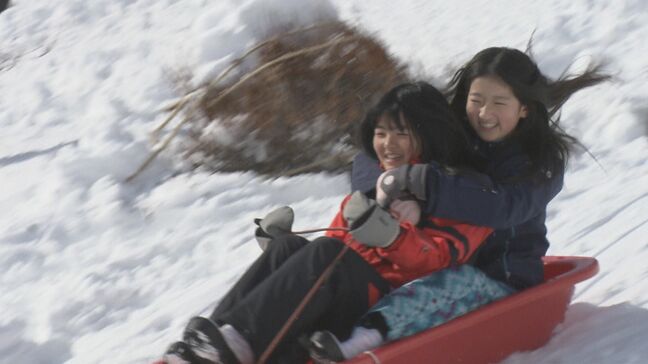 「別世界！」そり滑りに雪だるま作り…沖縄の子どもたちが福島の冬堪能|TBS NEWS DIG