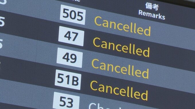 ANA 95便欠航 約1万3200人に影響　使用機体の整備作業のため　欧州航空安全庁がエアバス機に整備作業を指示|TBS NEWS DIG