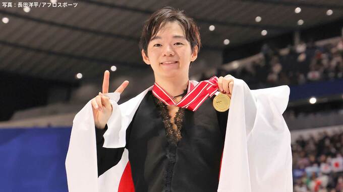 連覇の鍵山優真「気持ちを強く保てた」転倒後のリカバリーに手応え、GP初表彰台の壷井「自信がついた」【NHK杯】|TBS NEWS DIG