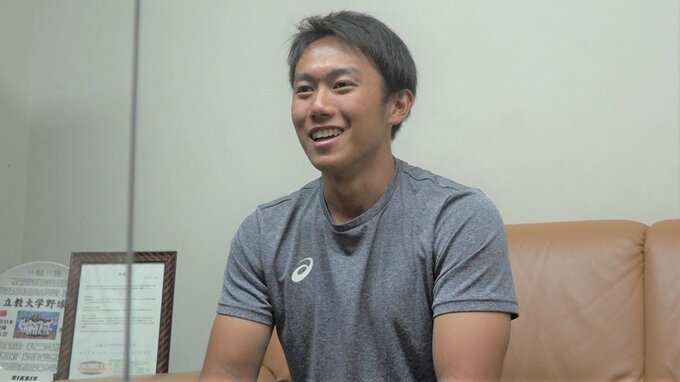 【ドラフト】シカゴでのあだ名は“ニンジャ” 日本記録に迫る俊足の立教大・道原慧が指名待つ 甲子園に憧れ高校は単身帰国|TBS NEWS DIG