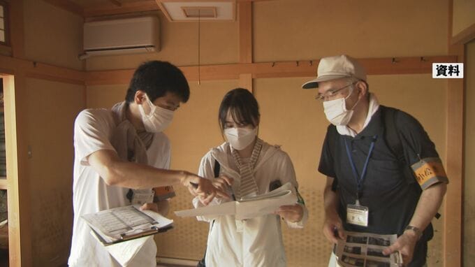 被災建物の調査も“タブレット端末でDX化” システム共通化で作業を迅速化へ|TBS NEWS DIG