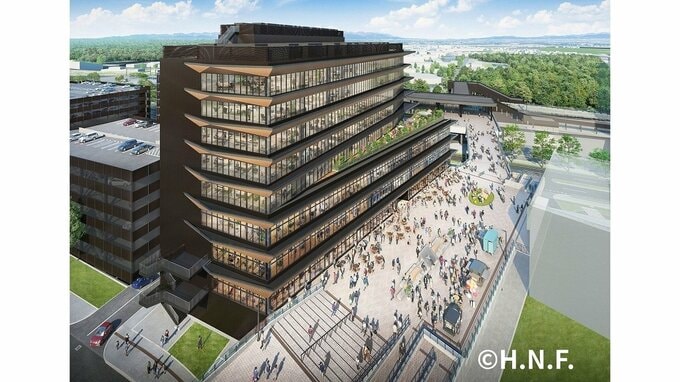 北海道ボールパークＦビレッジ内に新たな「商業・オフィス施設」が着工　2028年春に開業予定　Fビレッジでは初の賃貸オフィスも　エリアの多様化進む　|　北海道のニュース｜HBC北海道放送