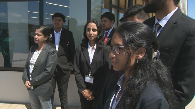 インドからやって来たのは理工系大学生14人　狙いは、優秀な人材確保　島根県・松江市　|　BSSニュース | BSS山陰放送