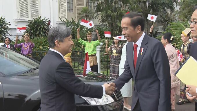 天皇皇后両陛下とジョコ大統領ゴルフカート懇談へ　インドネシア訪問|TBS NEWS DIG