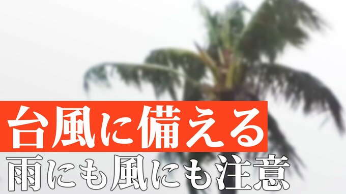 【台風対策】窓はテープで補強、飛ばされそうな物は屋内へ 台風が去った後も車の運転には要注意　台風7号（アンビル）16日ごろ関東地方に影響のおそれ|TBS NEWS DIG