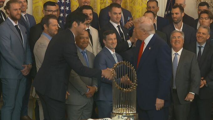 トランプ大統領　大谷選手のナ・リーグ優勝「史上最高の試合」「一人の選手が投打両方でこれほどの活躍を見せた」と称賛|TBS NEWS DIG