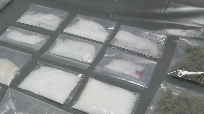 【速報】暴力団関与の薬物密売グループ摘発 きっかけは覚醒剤所持事件につながった2年前の職務質問 大阪府警|TBS NEWS DIG