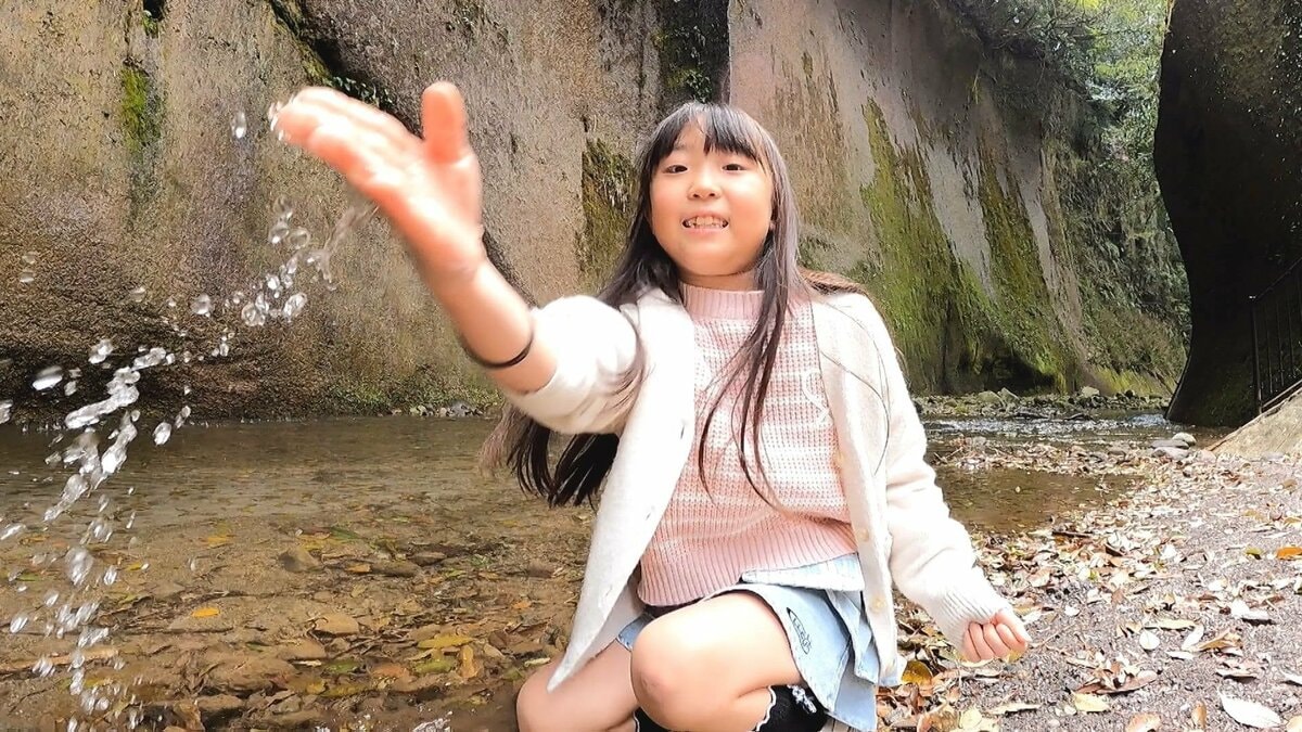 涼を感じて　由布川峡谷びらき