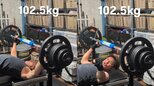 【 照英 (52) 】ベンチプレス「102.5kg」に重量更新　「努力しろ、諦めるな、継続だ！」　22歳当時の最大155kgへ前進|TBS NEWS DIG
