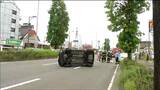 国道286号線で乗用車同士が衝突し1台横転 60代女性搬送 仙台市|TBS NEWS DIG