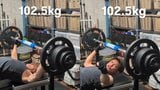 【 照英 (52) 】ベンチプレス「102.5kg」に重量更新 「努力しろ、諦めるな、継続だ!」 22歳当時の最大155kgへ前進|TBS NEWS DIG