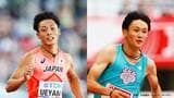 男子200m 鵜澤飛羽が流して20秒56の全体トップ、上山紘輝が20秒83で決勝進出【陸上アジア選手権】|TBS NEWS DIG