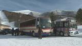 障害物、急ブレーキ想定し雪道走行　バス運転手が合同訓練　福島　|　福島のニュース│TUF