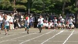 段ボール箱に隠れた上級生を見つけて走る 盛岡・杜陵小は青空の下ユニークな競技 岩手県内公立小で運動会ピーク|TBS NEWS DIG