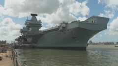英海軍の空母がインド太平洋へ出航　今年夏には日本寄港で自衛隊との演習も| TBS CROSS DIG with Bloomberg