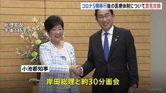 小池都知事が総理面会　5類移行後の医療体制など意見交換| TBS CROSS DIG with Bloomberg