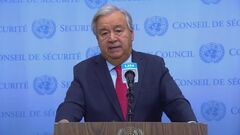 「建設的に協力する用意」国連事務総長がトランプ氏に祝意を表明| TBS CROSS DIG with Bloomberg