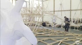 「なるべく材料の無駄が出ないような使い方もして…」ねぶた制作にも影を落としはじめた中東情勢　木材・針金・紙など軒並み値上げ　深刻さを増しているのは木工用接着剤の品不足|TBS NEWS DIG
