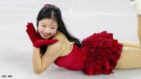 フィギュア界日本最年少銅メダル・中井亜美「4年後またこの舞台に戻って。良い景色を」華やかな演技で会場魅了【エキシビション】|TBS NEWS DIG