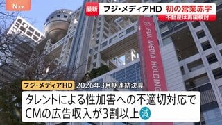 フジ・メディアHDが上場以来、初の営業赤字　不動産事業の外部資本導入「時期や手法について検討を進めている」| TBS CROSS DIG with Bloomberg