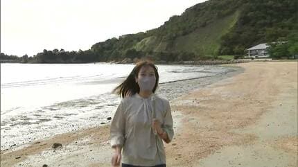 台風で流された草間彌生さんの作品 1年ぶりに復元された直島の黄色い