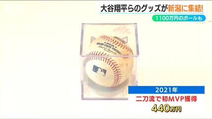 3球で1100万円」大谷翔平選手ら日本人メジャーリーガーのレアグッズを