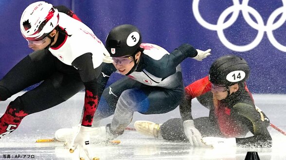 「あとちょっとで決勝が、、」宮⽥将吾は準決勝組2着も失格で涙...中国選手と接触、同種目日本勢初の決勝逃す【Sトラック男子1500m】|TBS NEWS DIG