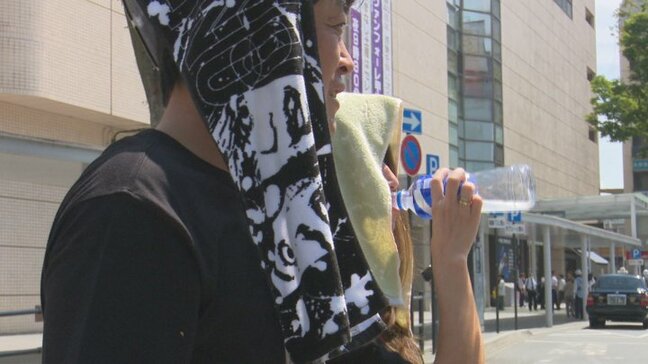 「肌に直接くる暑さ」甲府は16日連続猛暑日予想　外出控えエアコン活用など熱中症対策を　山梨|TBS NEWS DIG