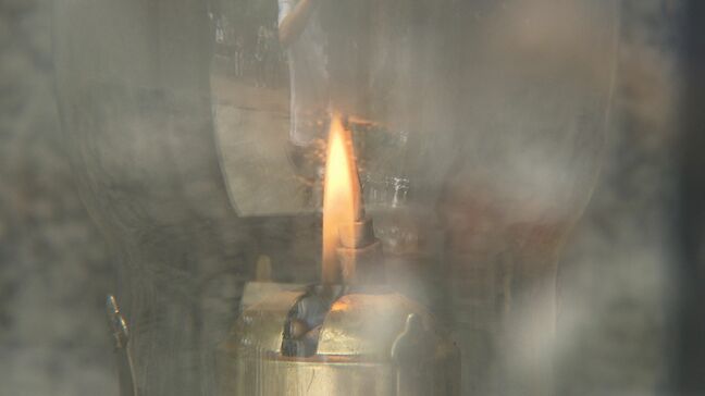 「改めて戦争はだめだと…」広島の原爆投下80年『非核の火』前に平和の祈り 福島・楢葉町|TBS NEWS DIG