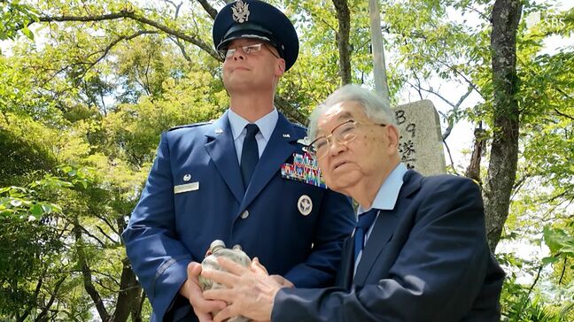 「敵兵を看護する医者になれ」91歳の医師がつなぐ慰霊祭 かつての“敵国同士”共に祈る静岡空襲【戦後80年】|TBS NEWS DIG