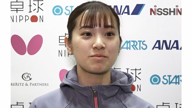 卓球・長﨑美柚、盤石の2連勝！「絶対に切符を掴む」世界選手権＆アジア大会代表へ前進|TBS NEWS DIG