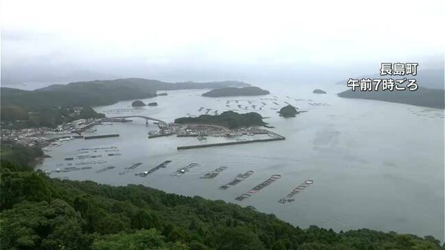 赤潮警報発表中の長島町で被害か いけすで養殖ブリ死ぬ 鹿児島県が被害状況を調査|TBS NEWS DIG