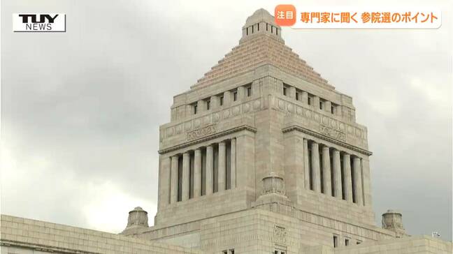 夏の参議院議員選挙 選挙の争点や候補者の訴えを聴く際のポイントは? 専門家に聞く(山形) |TBS NEWS DIG