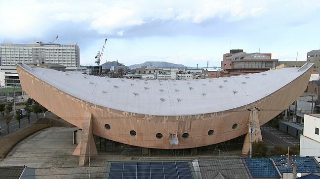 丹下健三が設計「船の体育館」国際学術組織が解体方針の再考を求める文書を県に提出【香川】|TBS NEWS DIG