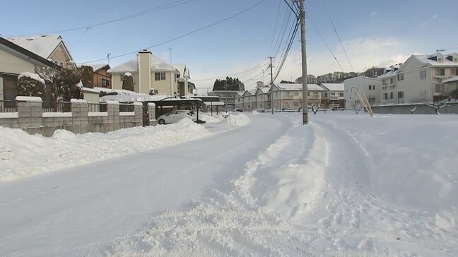 県内冬型の気圧配置　雪かきに追われる姿も　秋田新幹線運転見合わせなど大雪による交通障害に注意　岩手|TBS NEWS DIG