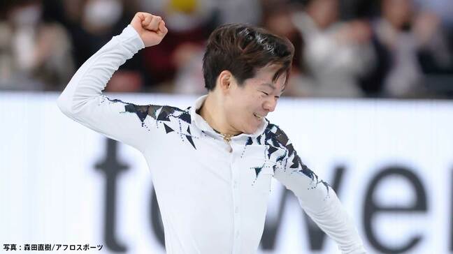 鍵山優真SP自己新の108.77点で首位発進!「まだ高いところを目指せる」佐藤駿が2位、マリニン4A挑むも3位【GPファイナル】|TBS NEWS DIG