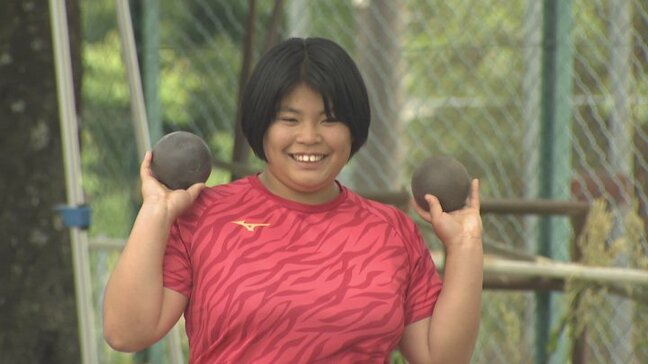 「飽き性なので、3種目やってて良かった」県高校総体で投てき3冠 身延高校3年 望月美来選手 目標は3種目でインターハイ 山梨|TBS NEWS DIG