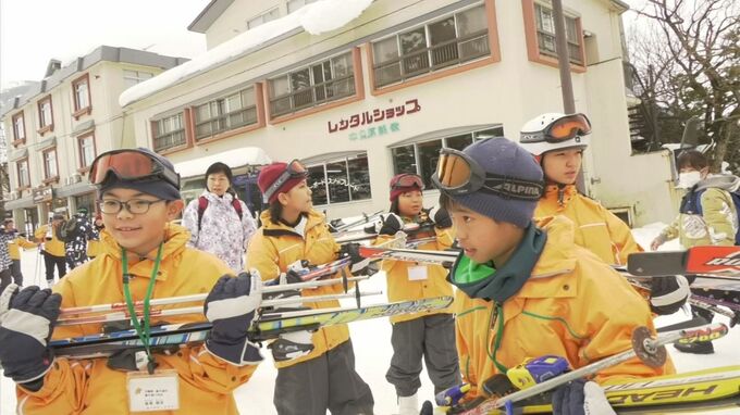 国体きっかけにつながった沖縄と鳥取　「雪はかき氷みたい」沖縄の小学生が初めての雪に感動！|TBS NEWS DIG