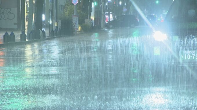 東海地方 夕方まで大雨予想 ｢線状降水帯｣発生のおそれも 名古屋市内は未明にやや強い雨 今後の雨シミュレーション|TBS NEWS DIG