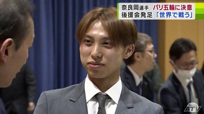 「世界で戦える選手に」バドミントン男子・日本代表の奈良岡功大選手　後援会の発足式典で決意「一本集中・一戦一戦全力で」|TBS NEWS DIG