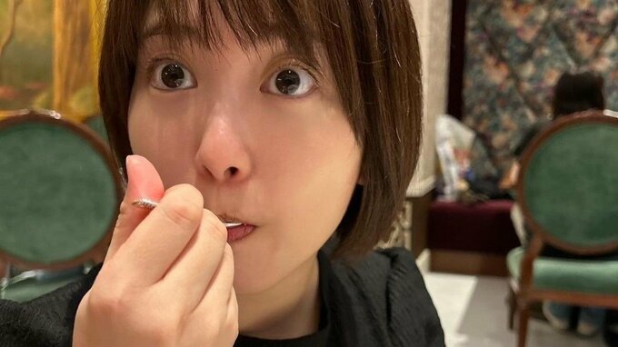 【志田未来】まん丸目で頬張るゼリー「3つ食べた」フォロワー好リプライ「もう天使」|TBS NEWS DIG